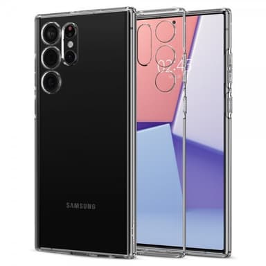 Spigen Samsung Galaxy S22 Ultra Kuori Liquid Crystal Crystal Clear