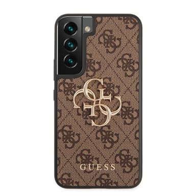 Guess Samsung Galaxy S22 Kuori 4G Logo Ruskea