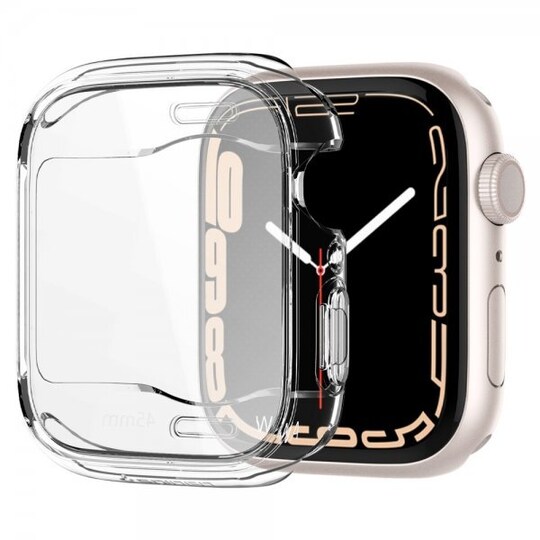 Apple Watch 45mm Kuori Ultra Hybrid Crystal Clear