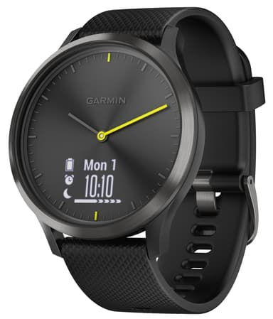 Garmin Vivomove HR Sport hybridiälykello L (musta)