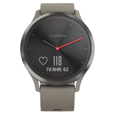 Garmin Vivomove HR hybridiälykello (musta/hiekka)
