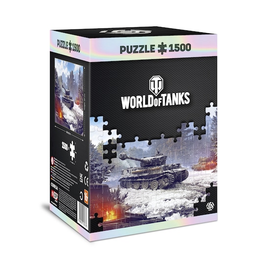 WORLD OF TANKS: WINTER TIGER PUZZLES 1500