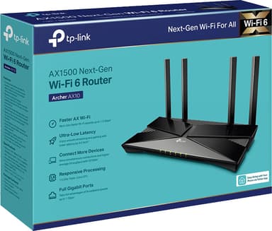 TP-Link AX10 Dual-band WiFi 6 reititin