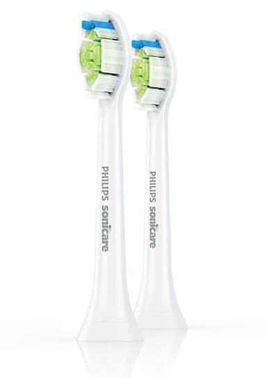 Philips Hammasharjan vaihto HX6062/10 Pää, Aikuisille, Mukana olevien harjaspäiden lukumäärä 2, Valkoinen