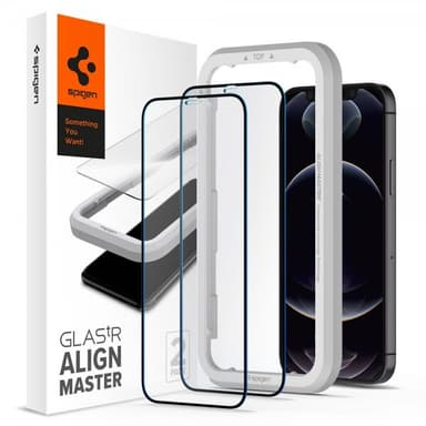Spigen iPhone 12 Pro Max Näytönsuoja GLAS.tR ALIGNmaster FC 2 kpl
