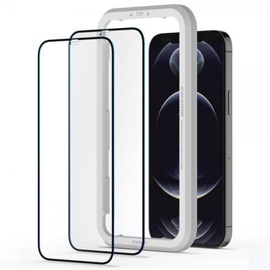 Spigen iPhone 12/iPhone 12 Pro Näytönsuoja GLAS.tR ALIGNmaster FC 2 kpl