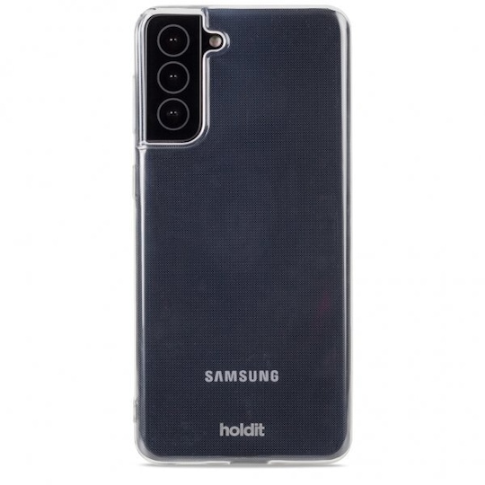holdit Samsung Galaxy S21 Plus Kuori Transparent TPU Kirkas