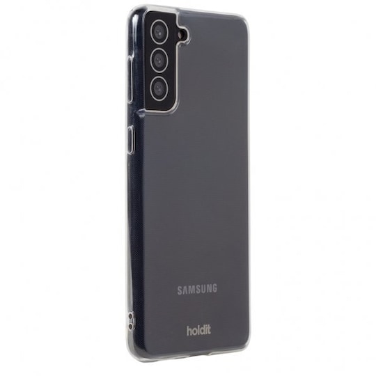 holdit Samsung Galaxy S21 Plus Kuori Transparent TPU Kirkas