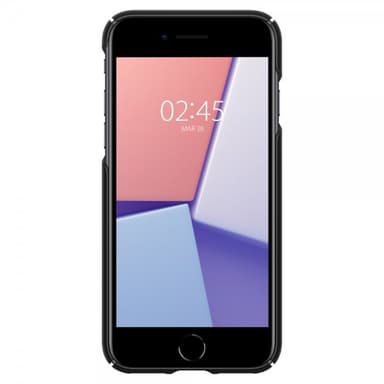 Spigen Thin Fit Kuori iPhone 7/8/SE Musta