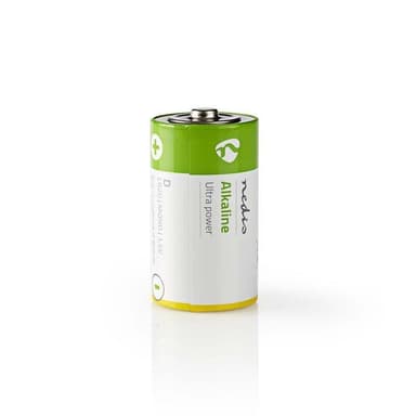 Nedis Alkaliparisto D | 1.5 V DC | 2 - Läpipainopakkaus