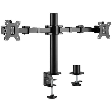 LogiLink Monitorarm dubbel 17-32"" 380mm