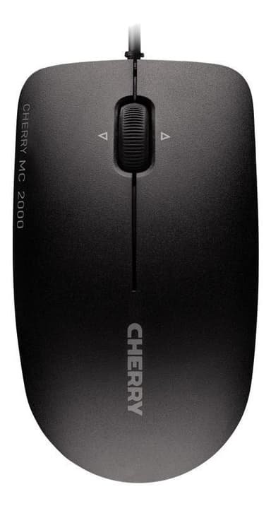 Cherry MC 2000 Corded Mouse, USB, 1600dpi, symmetrinen, musta