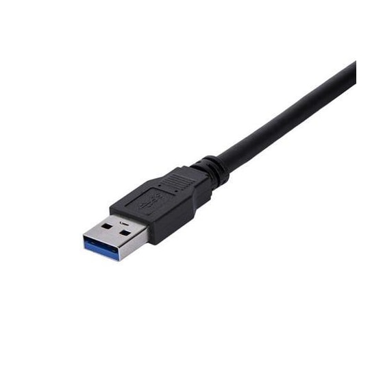 StarTech.com USB3SEXT1MBK, 1 m, USB A, USB A, USB 3.2 Gen 1 (3.1 Gen 1), 5000 Mb