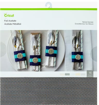 Cricut Foil asetaattiarkit 30 x 30 cm (räätälöity)