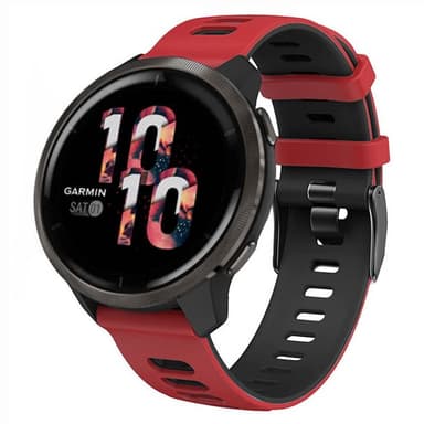 Twin Sport Rannekoru Garmin Venu - Punamusta
