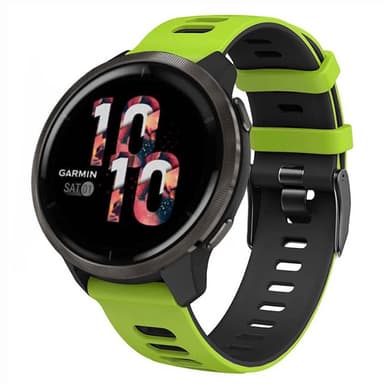 Twin Sport Rannekoru Garmin Venu - Lime/musta