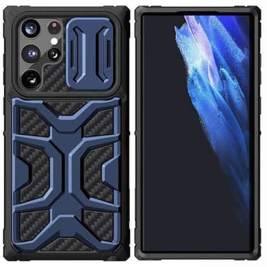 Nillkin Adventure kuori Samsung Galaxy S22 Ultra - Sininen
