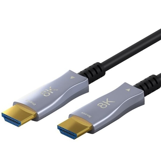 HDMI-kabel Optisk Hybrid 8K med Ethernet 20m