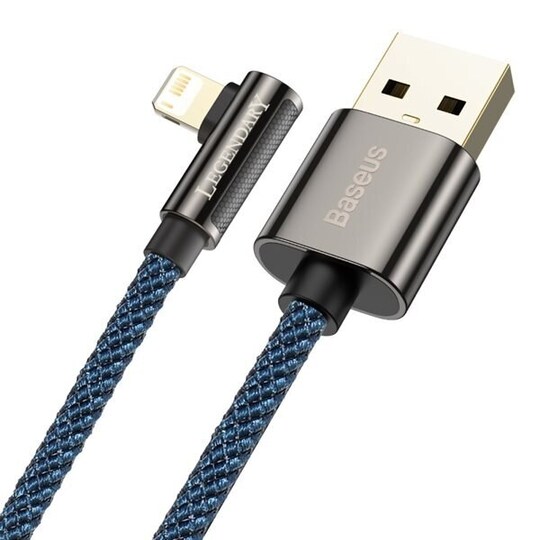 Baseus Legend USB - Lightning 2,4A 1m Blå