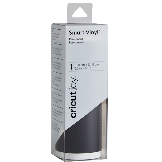 Cricut Joy Smart Vinyl rulla 14x122 cm (musta)