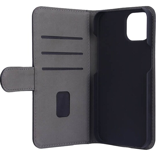 Gear iPhone 13 lompakkokotelo (musta)