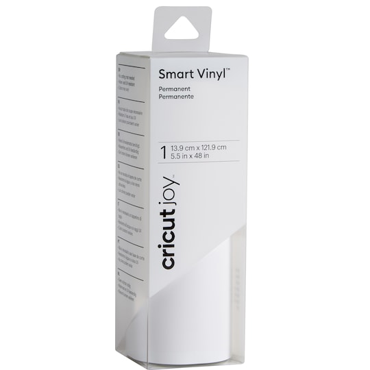 Cricut Joy Smart Vinyl rulla 14x122 cm (valkoinen)