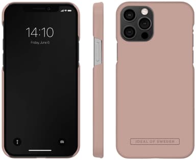 iDeal of Sweden iPhone 12/12 Pro suojakuori (vaaleanpunainen)