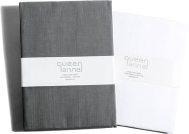 Queen Anne Dra-På-Lakan Grå 90X200 Qa