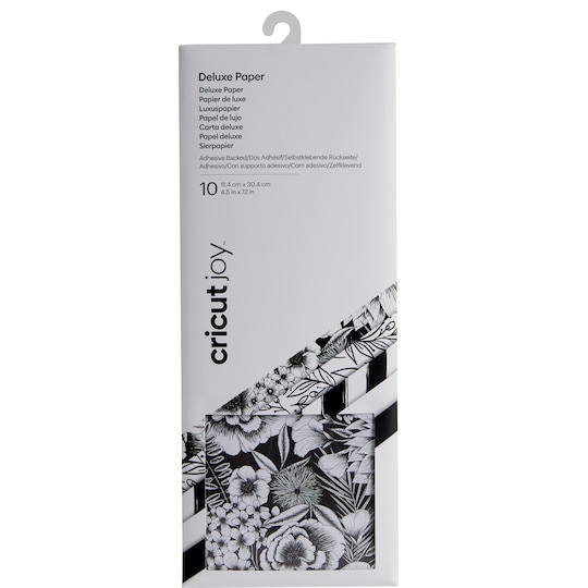 Cricut Joy Adhesive Backed Deluxe arkit 11 x 30 cm (Botanicals)