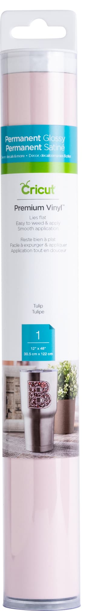 Cricut Premium Vinyl Permanent rulla (tulppaani)