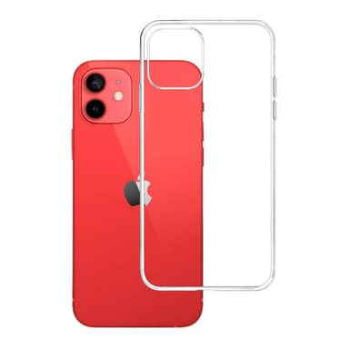 3MK iPhone 12/12 Pro, TPU, läpinäkyvä, kirkas puhelinkotelo