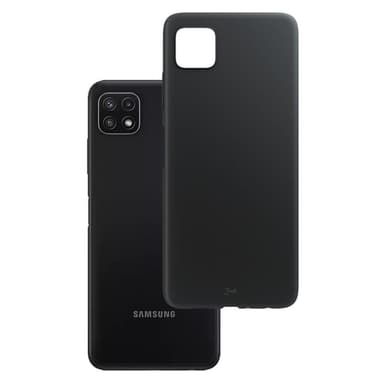 3MK Matta Kotelo, Samsung, Galaxy A22 4G, Musta