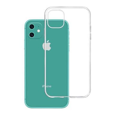 3MK Clear Case Takakansi, Apple, iPhone XI, TPU, läpinäkyvä