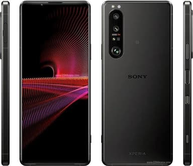 Sony Xperia 1 III Pehmeäkantinen, Läpinäkyvä