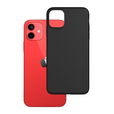 3MK Matt Case, Apple, iPhone 12/12 Pro, musta