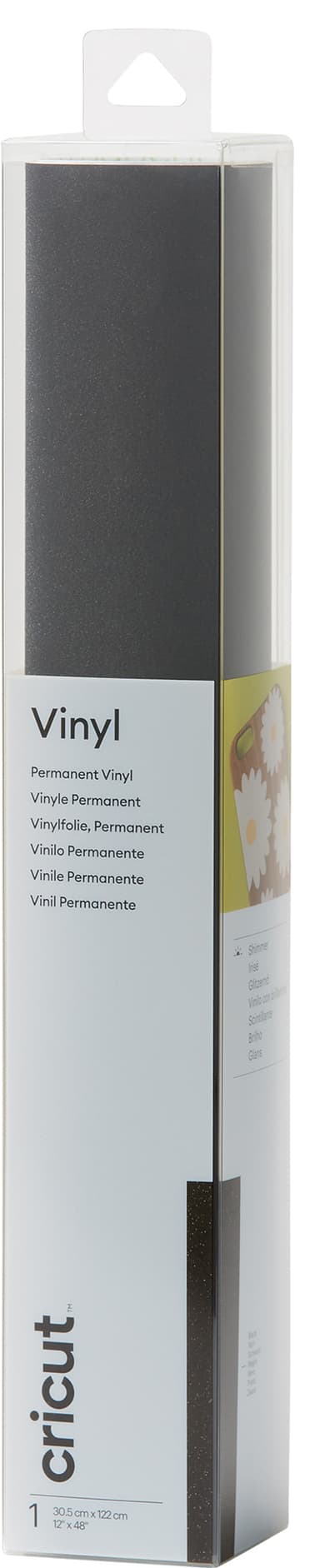 Cricut Shimmer vinyyli (musta)