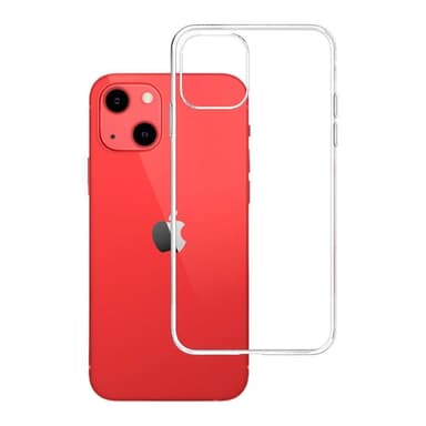 3MK ClearCase iPhone 13:lle, termoplastinen polyuretaani, läpinäkyvä, kirkas puhelinkuori