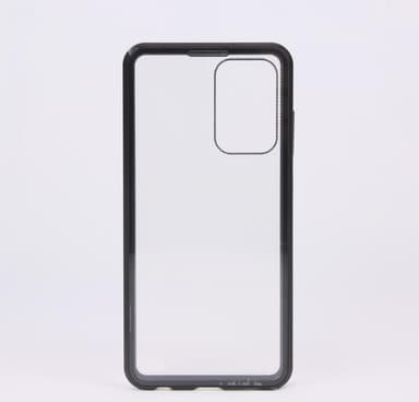 Samsung Galaxy A52 Skal med skärmskydd, Svart/Transparent