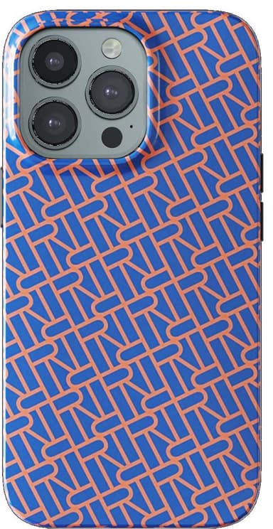 R&F iPhone 13 Pro Max suojakuori (sininen aprikoosi)