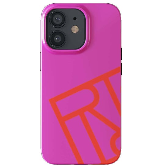 R&F iPhone 12/12 Pro suojakuori (fuksia)
