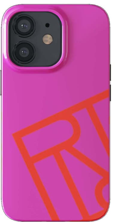 R&F iPhone 12/12 Pro suojakuori (fuksia)