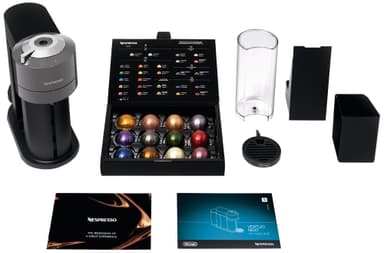 Nespresso Vertuo Next by Delonghi kapselikeitin ENV120GY (harmaa)