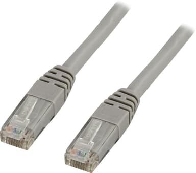 U/UTP Cat6 patch cable, LSZH, 0.75m, grey