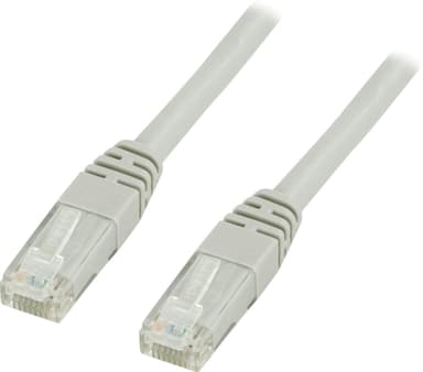 DELTACO U / UTP Cat6 -kaapeli, LSZH, 3 m, harmaa