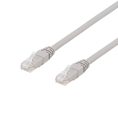 U/UTP Cat6a patch cable 3m 500MHz Deltacertified LSZH grey