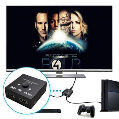 HDMI kaksisuuntainen jakaja/kytkin 2x2