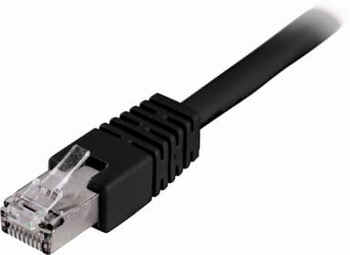 F/UTP Cat6 patch cable 7m, black