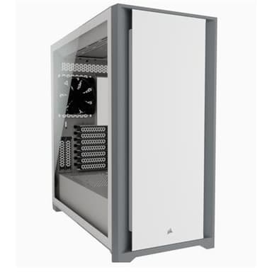 Corsair Tietokonekotelo 5000D Sivulasi, valkoinen, keskitorni