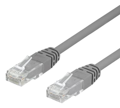 U/UTP Cat6 patch cable 30m 250MHz Deltacertified LSZH grey