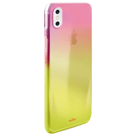Puro iPhone X hologrammisuojakuori (oranssi)
